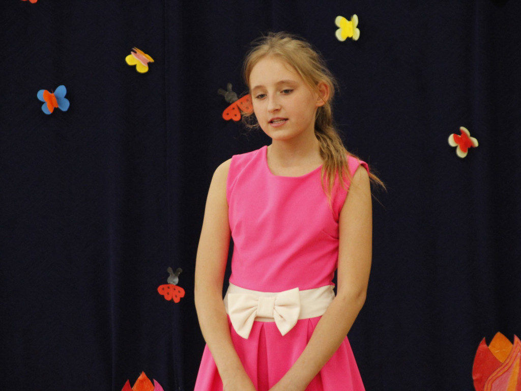 Wyjątkowe wiosenne recytacje klas integracyjnych