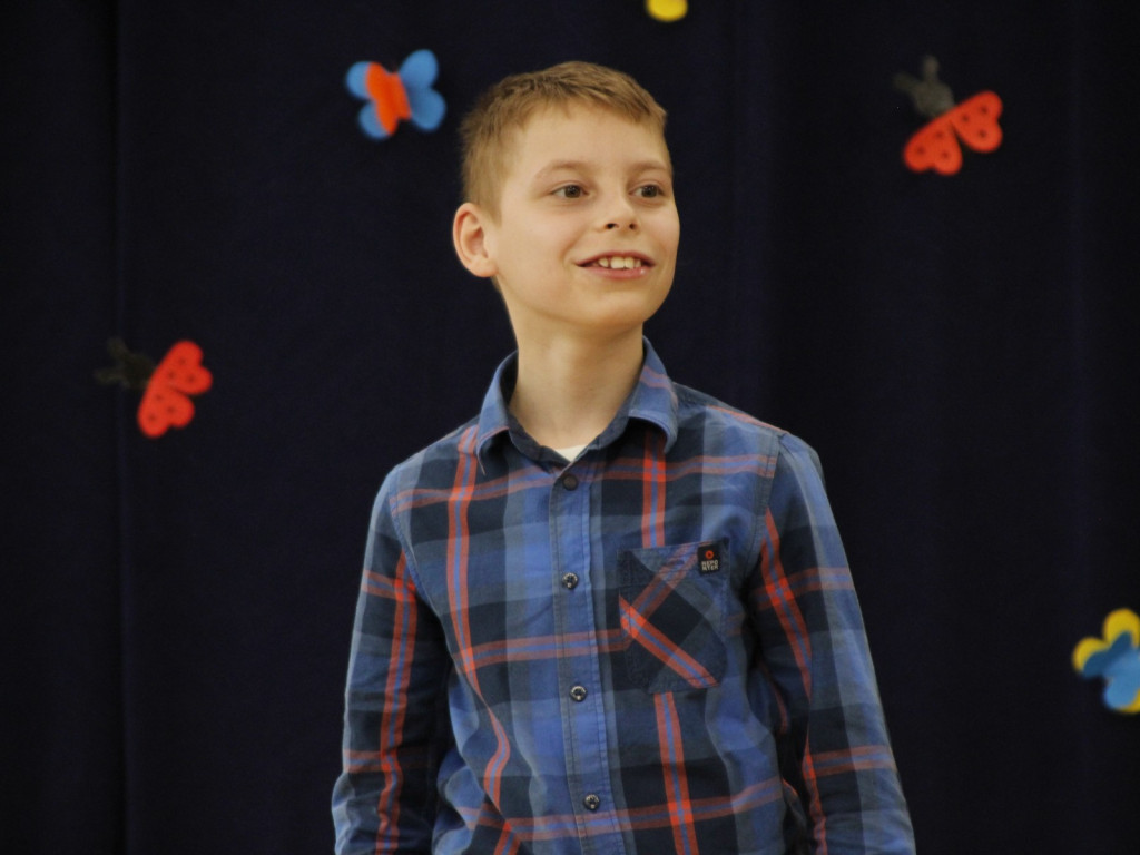 Wyjątkowe wiosenne recytacje klas integracyjnych