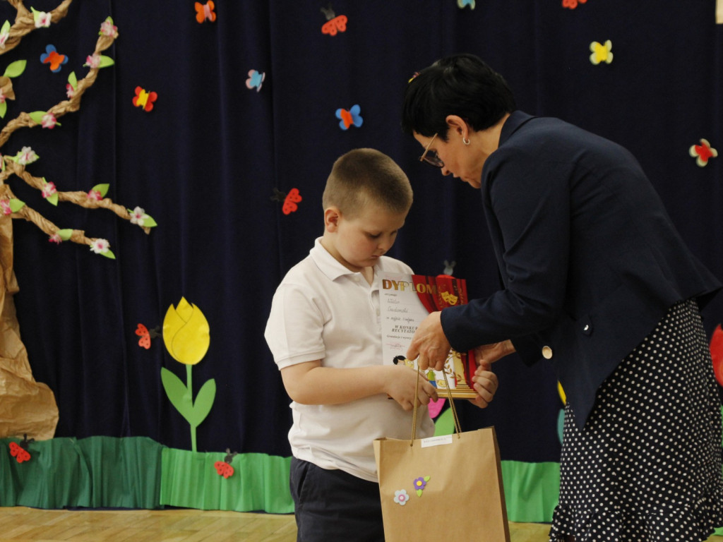 Wyjątkowe wiosenne recytacje klas integracyjnych