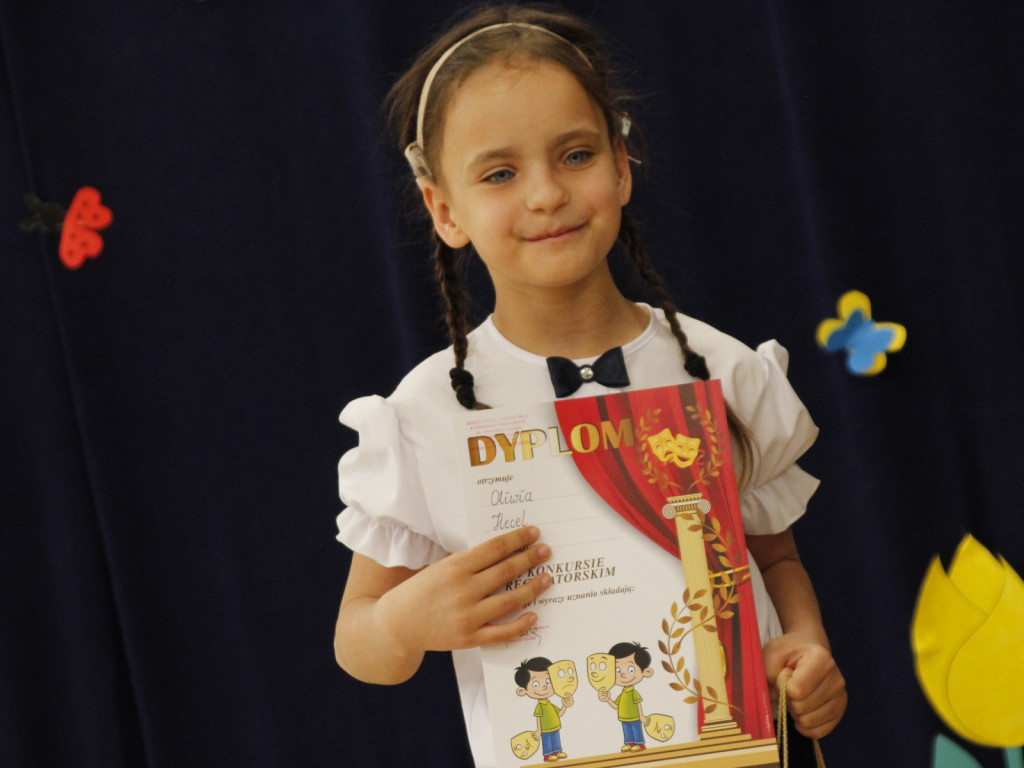 Wyjątkowe wiosenne recytacje klas integracyjnych