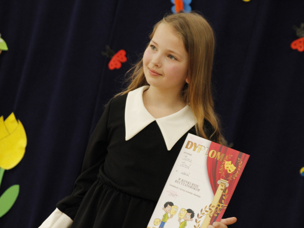 Wyjątkowe wiosenne recytacje klas integracyjnych