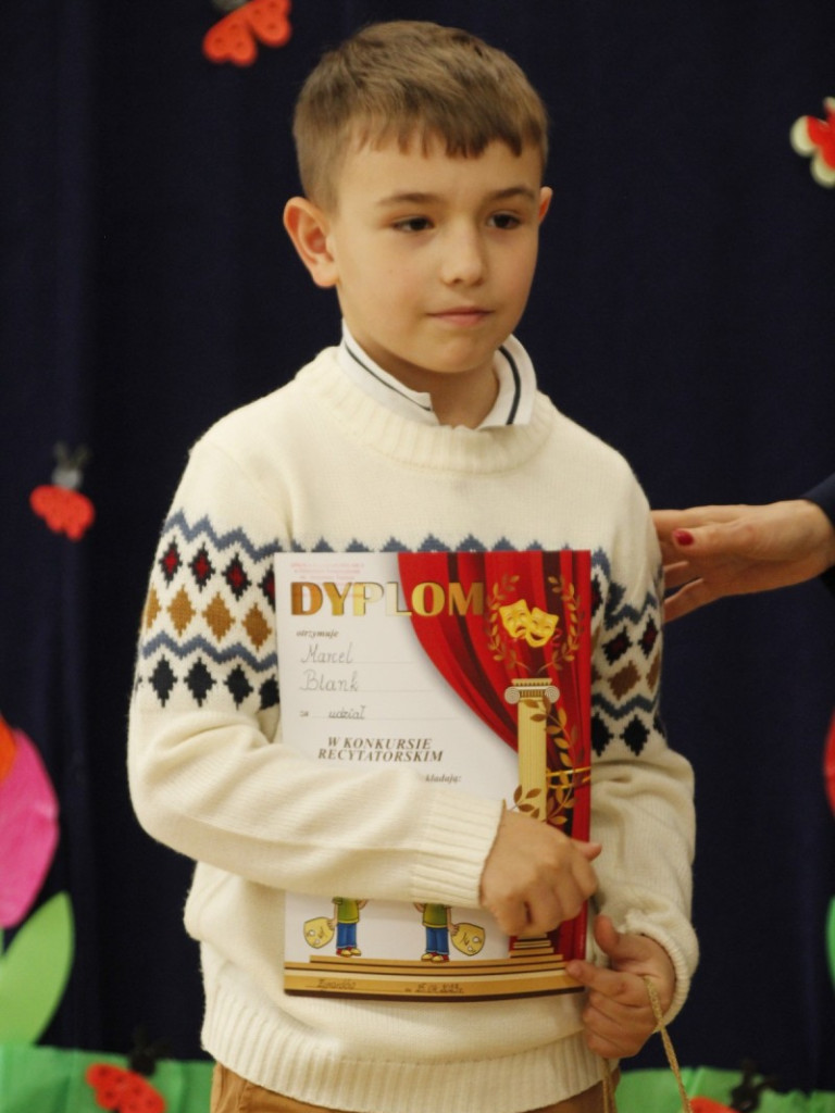 Wyjątkowe wiosenne recytacje klas integracyjnych