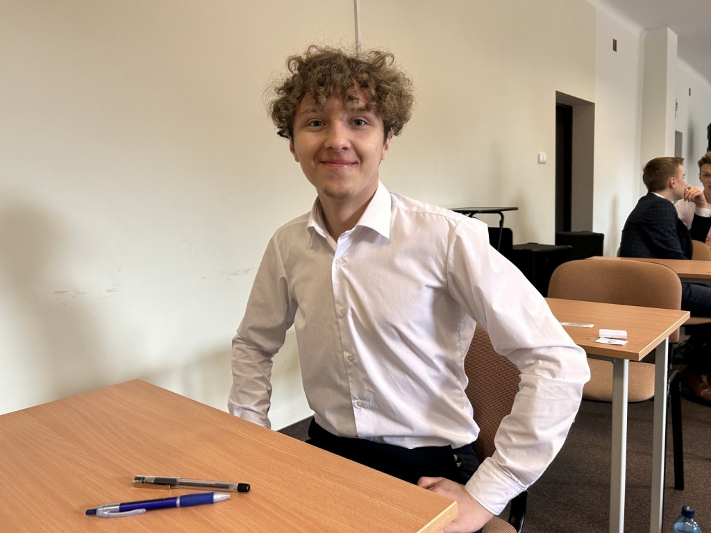 Maturzyści z Elektryka zdają egzamin dojrzałości