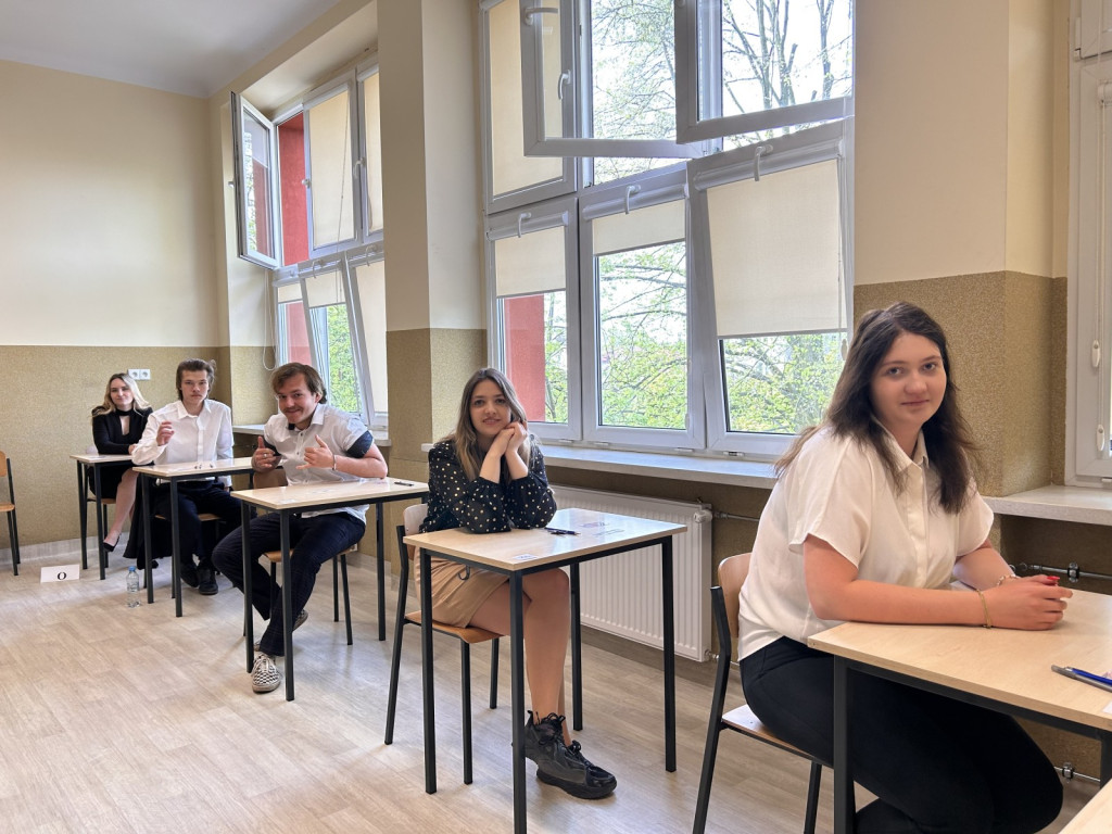 Maturzyści z Elektryka zdają egzamin dojrzałości