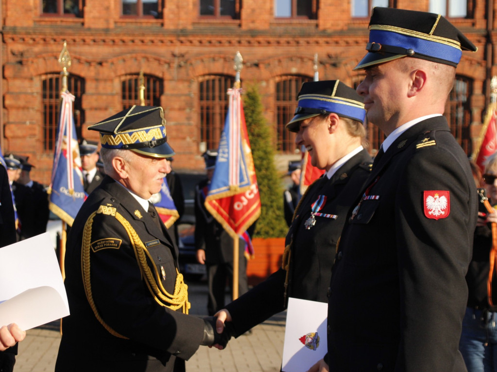 Strażakom podziękowano za służbę i poświęcenie