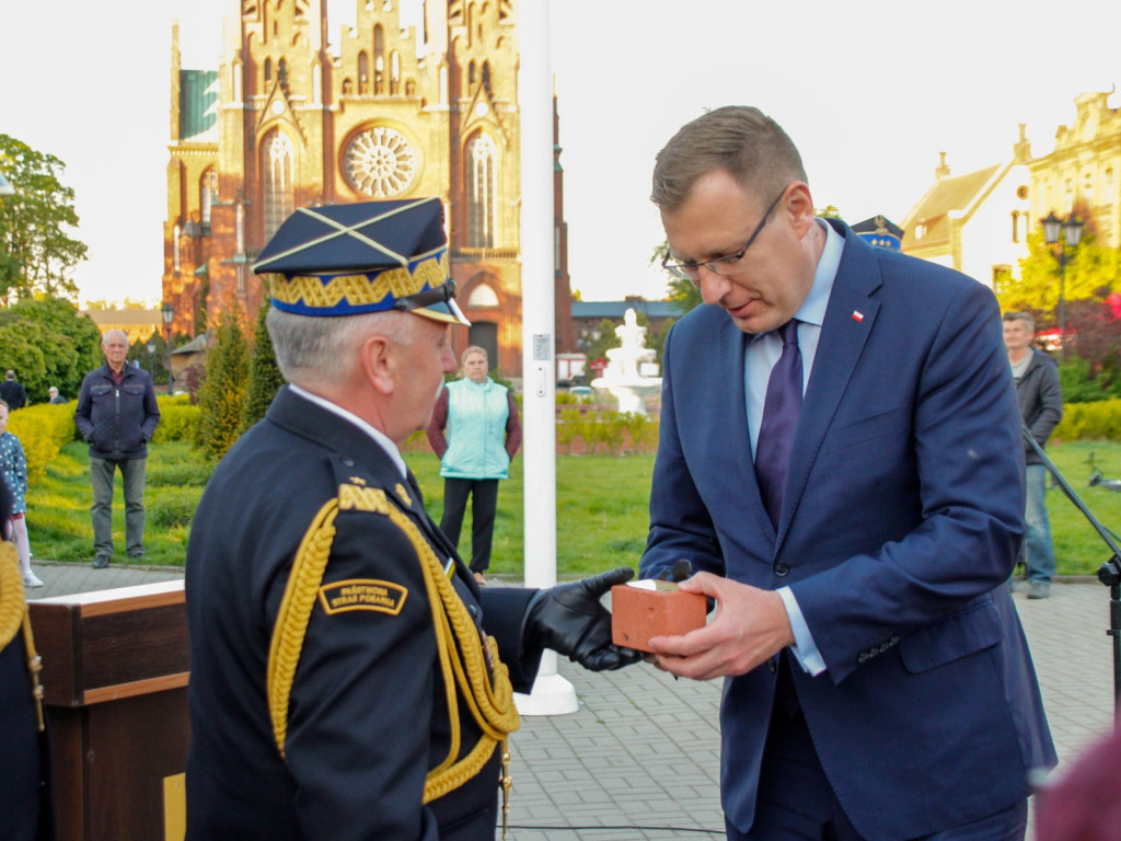 Strażakom podziękowano za służbę i poświęcenie