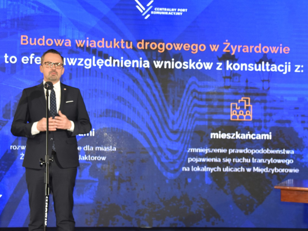 Jest porozumienie Wiceministra i Prezydenta - CPK zbuduje wiadukt