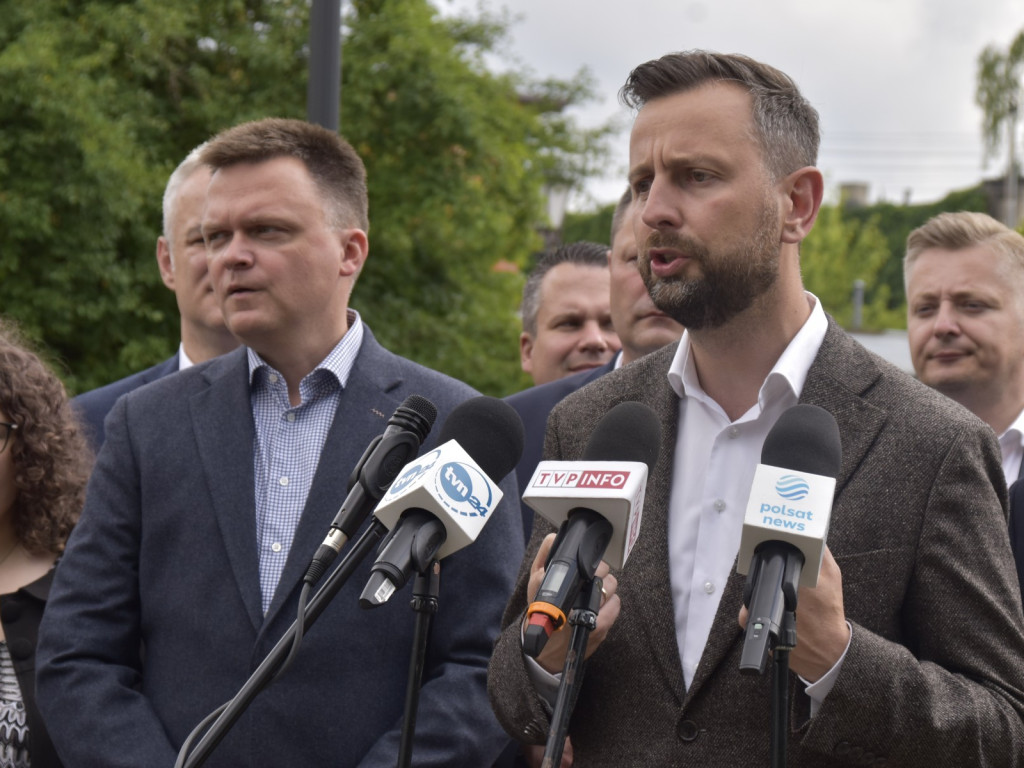 Przyjechali do Żyrardowa - na zakupy i... po głosy