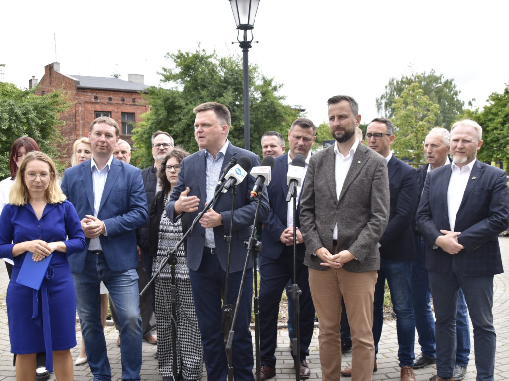 Przyjechali do Żyrardowa - na zakupy i... po głosy