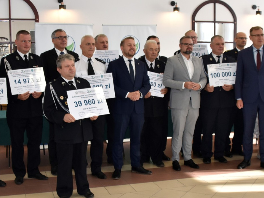 WFOŚiGW wsparł strażaków z powiatu żyrardowskiego