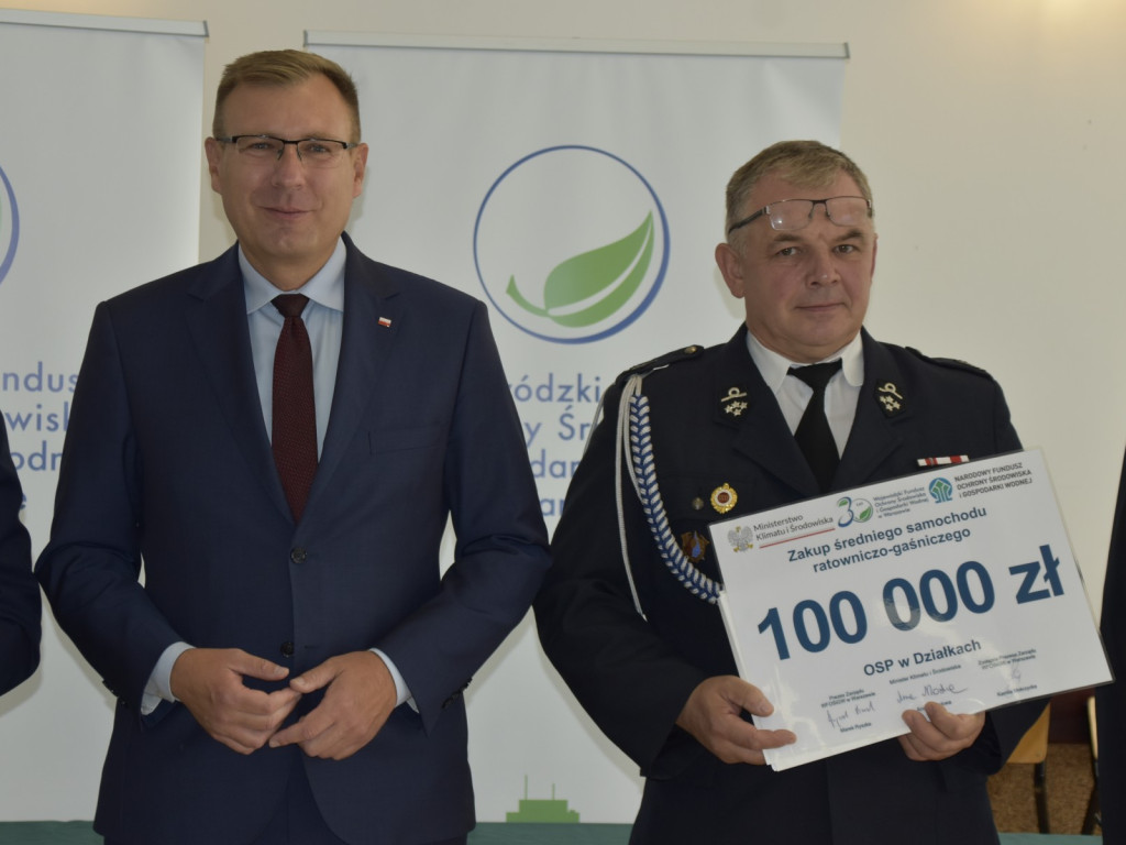 WFOŚiGW wsparł strażaków z powiatu żyrardowskiego