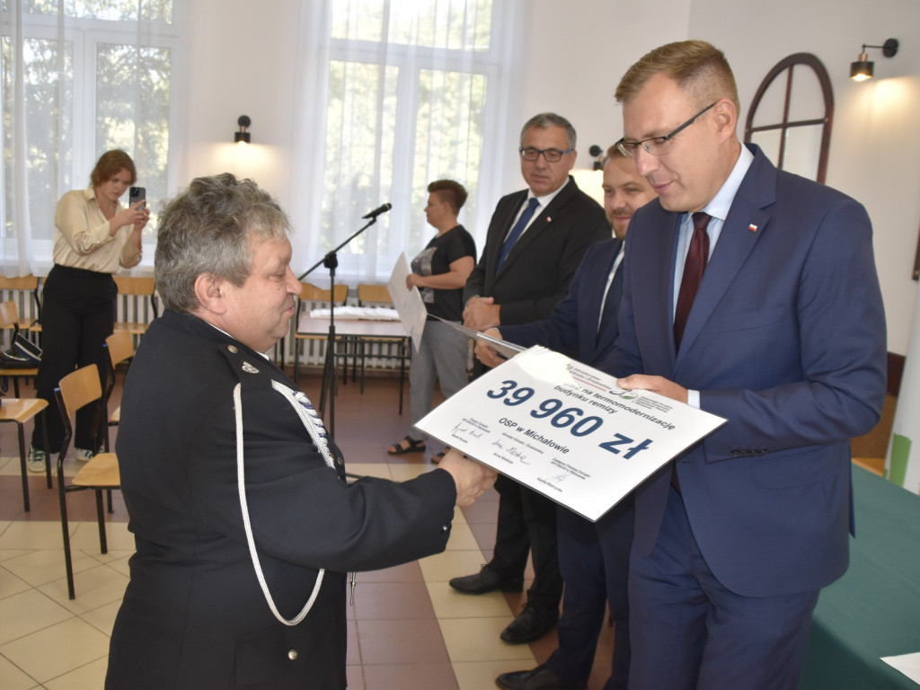 WFOŚiGW wsparł strażaków z powiatu żyrardowskiego