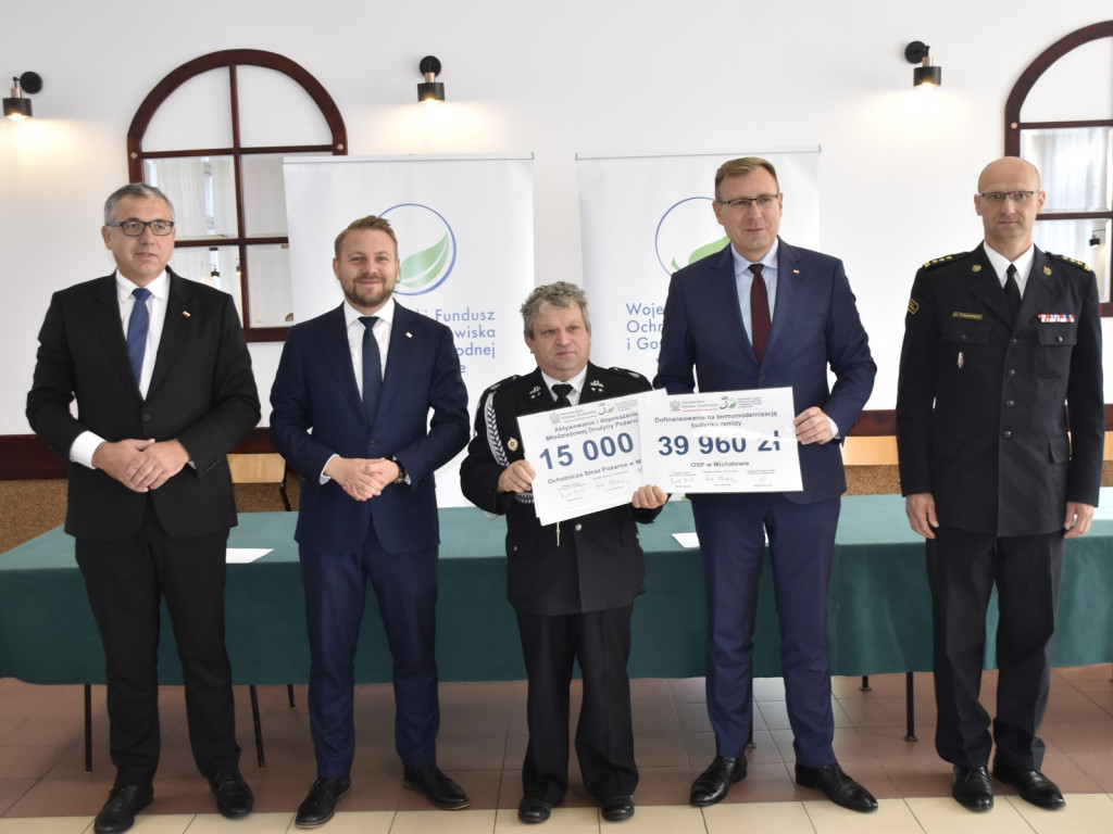 WFOŚiGW wsparł strażaków z powiatu żyrardowskiego