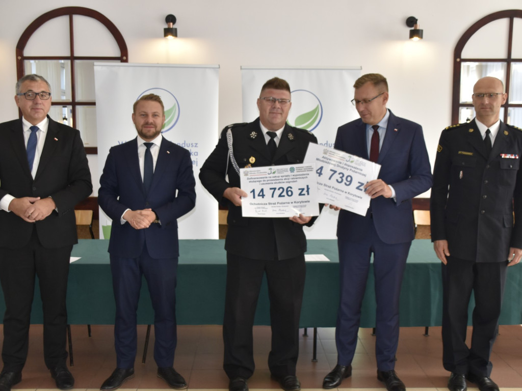 WFOŚiGW wsparł strażaków z powiatu żyrardowskiego