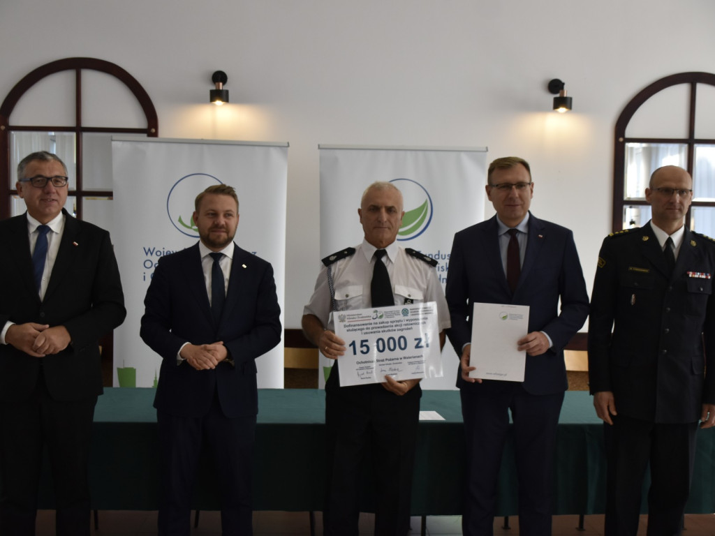 WFOŚiGW wsparł strażaków z powiatu żyrardowskiego