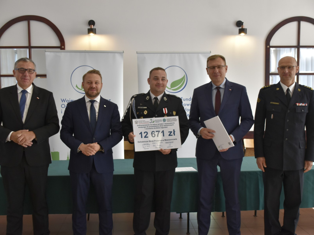 WFOŚiGW wsparł strażaków z powiatu żyrardowskiego