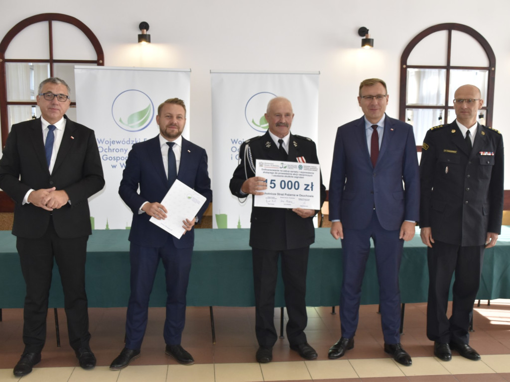 WFOŚiGW wsparł strażaków z powiatu żyrardowskiego