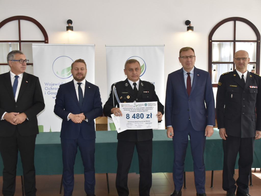 WFOŚiGW wsparł strażaków z powiatu żyrardowskiego