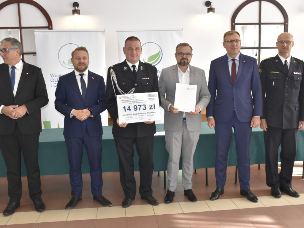 WFOŚiGW wsparł strażaków z powiatu żyrardowskiego