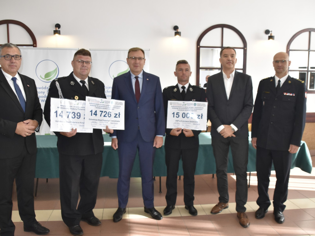 WFOŚiGW wsparł strażaków z powiatu żyrardowskiego