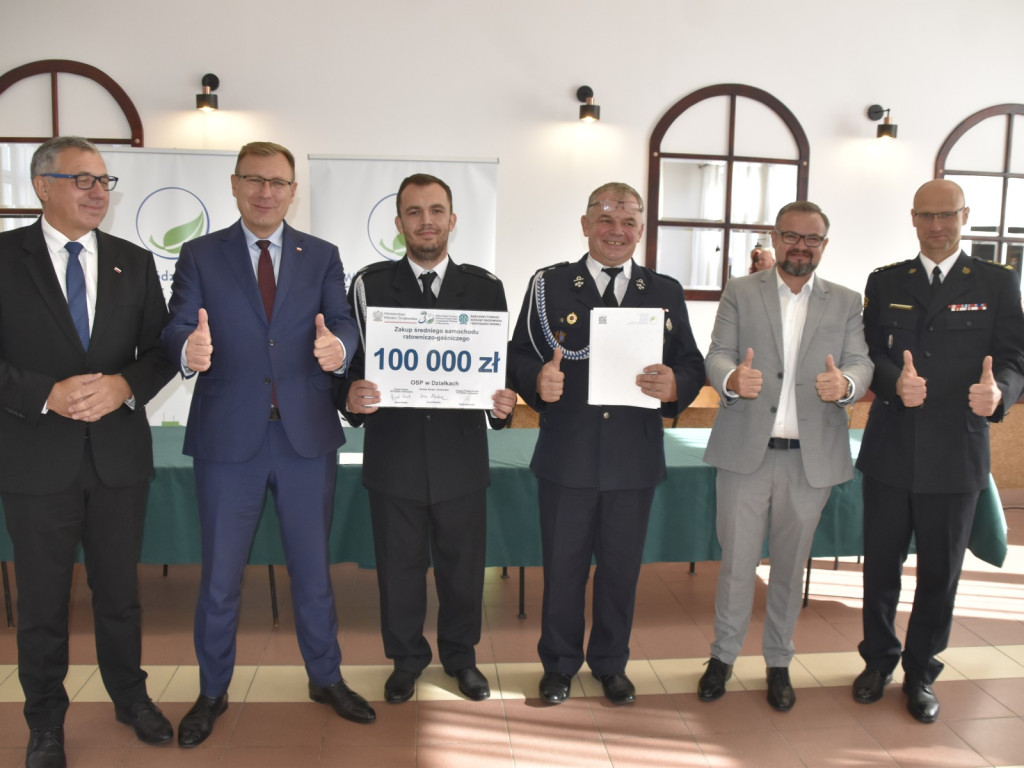 WFOŚiGW wsparł strażaków z powiatu żyrardowskiego