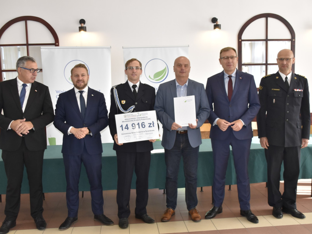 WFOŚiGW wsparł strażaków z powiatu żyrardowskiego