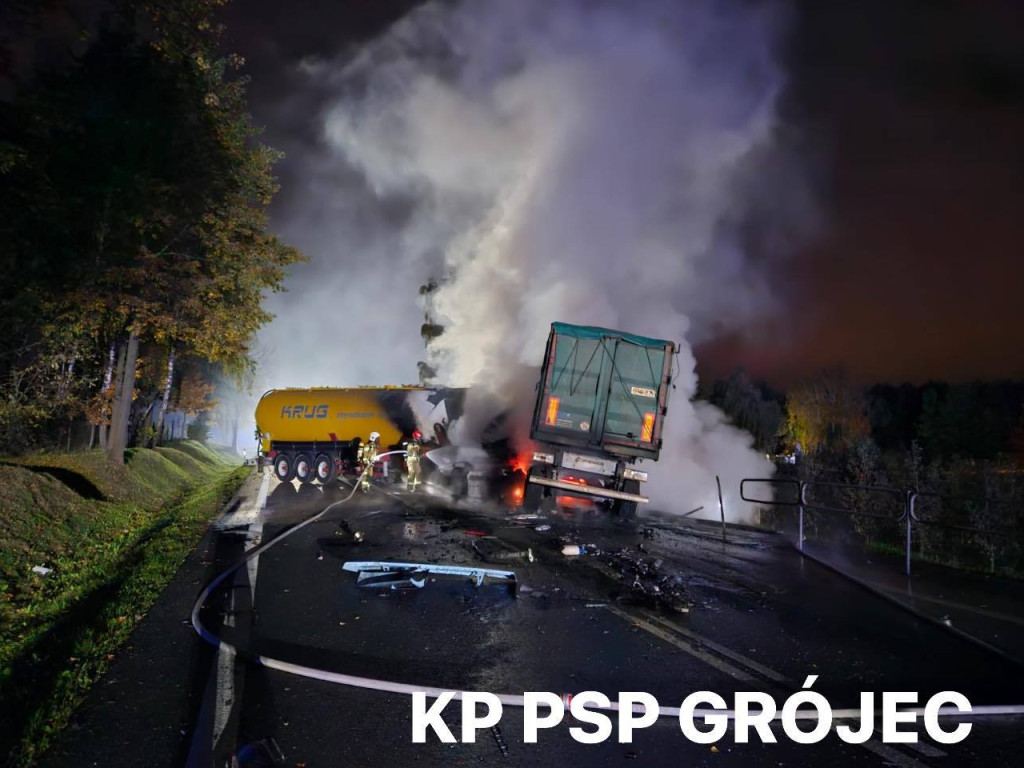 Śmierć kierowców ciężarówek na DK 50