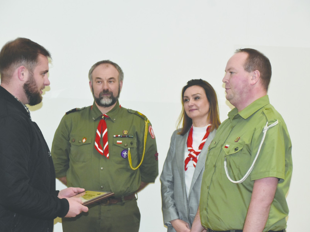Nowi w  ZHP Jaktorów - komendant i władze