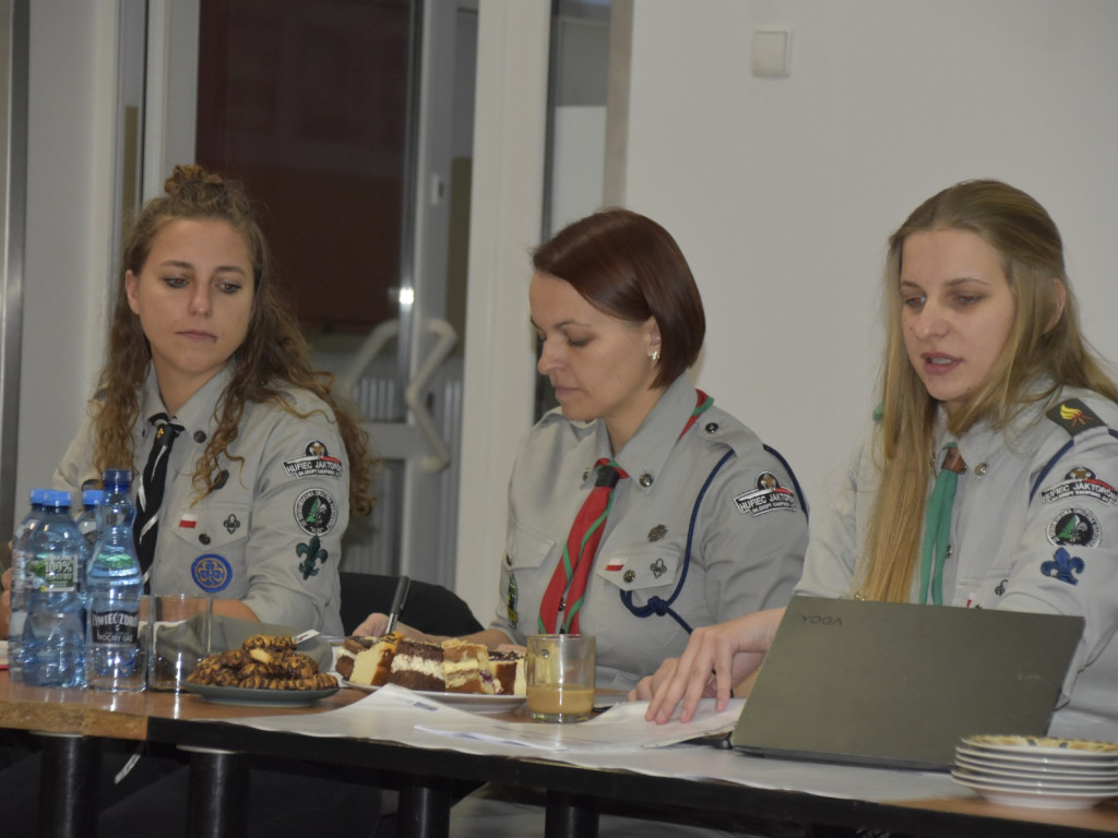 Nowi w  ZHP Jaktorów - komendant i władze