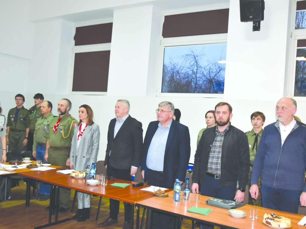Nowi w  ZHP Jaktorów - komendant i władze