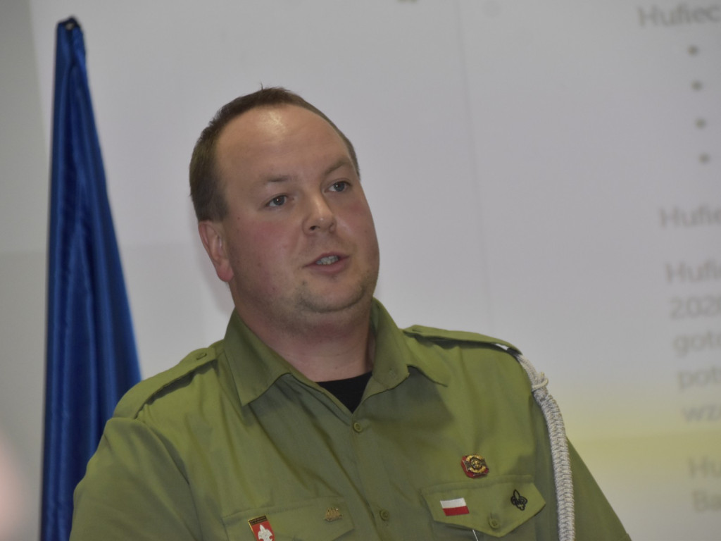 Nowi w  ZHP Jaktorów - komendant i władze