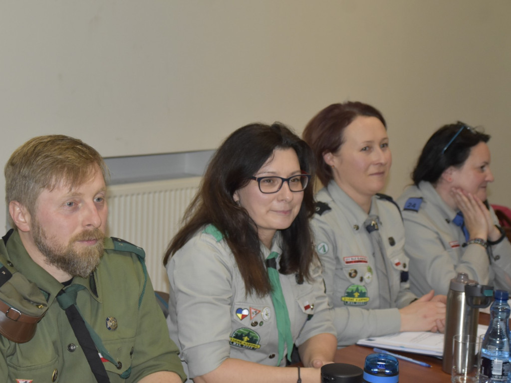 Nowi w  ZHP Jaktorów - komendant i władze