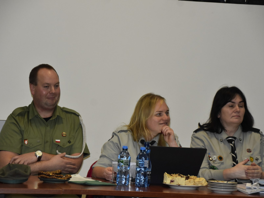 Nowi w  ZHP Jaktorów - komendant i władze