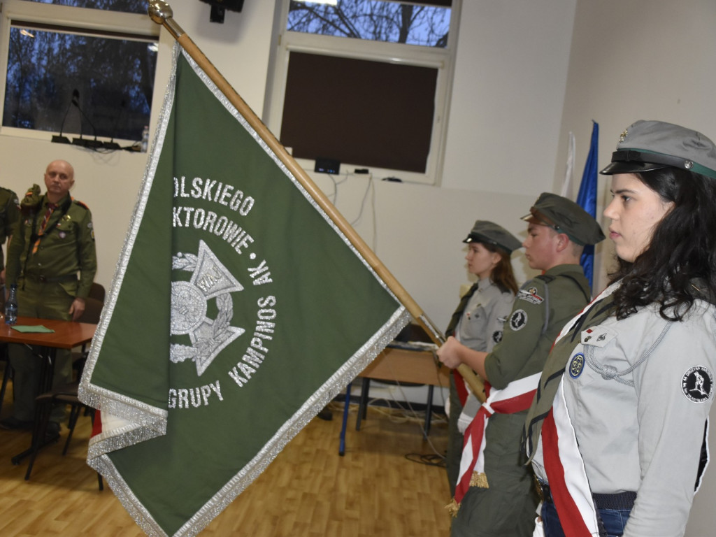 Nowi w  ZHP Jaktorów - komendant i władze