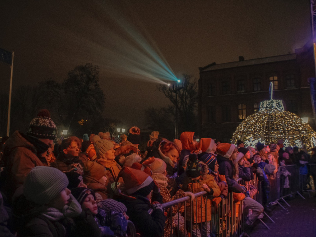 Wesołe spotkanie z Mikołajem w Żyrardowie