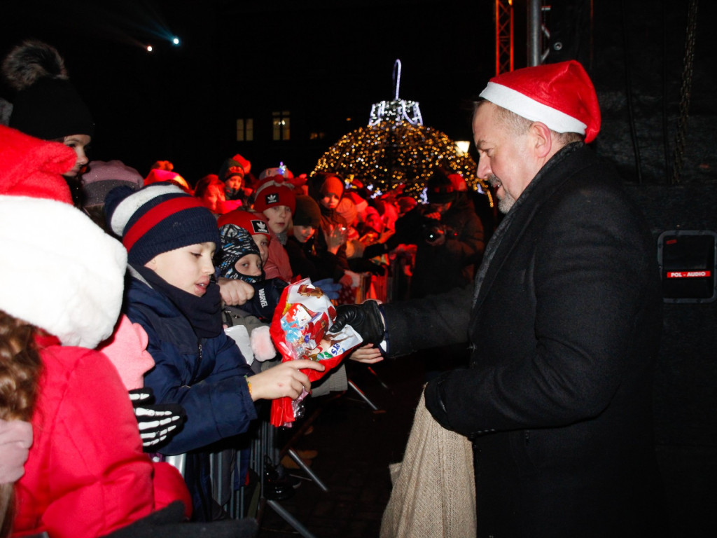 Wesołe spotkanie z Mikołajem w Żyrardowie