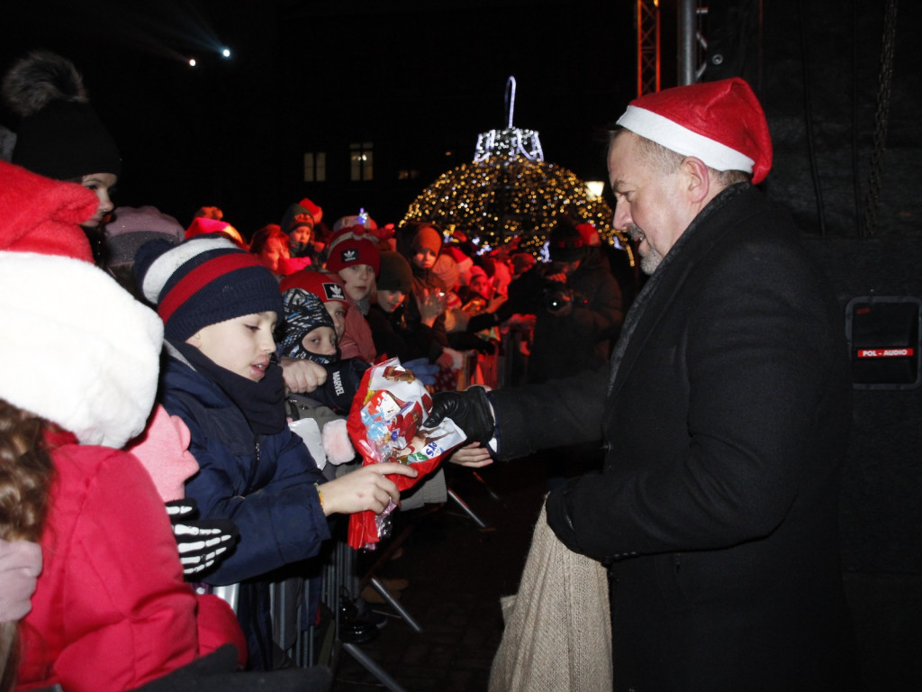 Wesołe spotkanie z Mikołajem w Żyrardowie