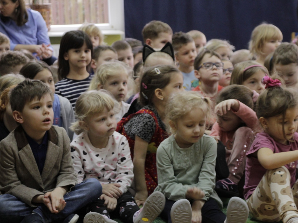 Wyjątkowe spotkanie z  Joanną Papuzińską w Przedszkolu Nr 5