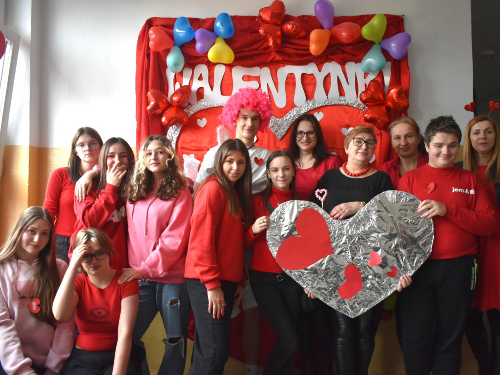 Walentynki i Ostatki w Zespole Szkół nr 2 w Żyrardowie