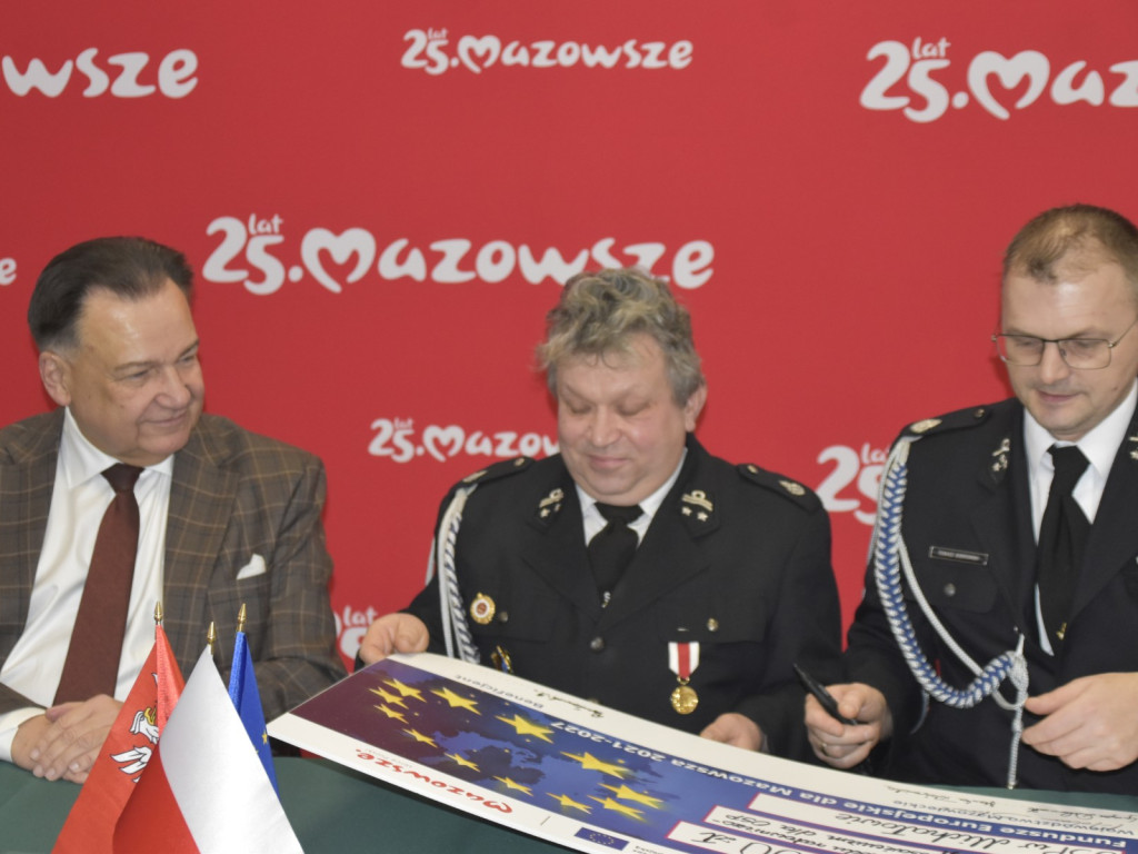 Mazowsze - 188 wozów pożarniczych ze wsparciem UE, też dla naszych strażaków