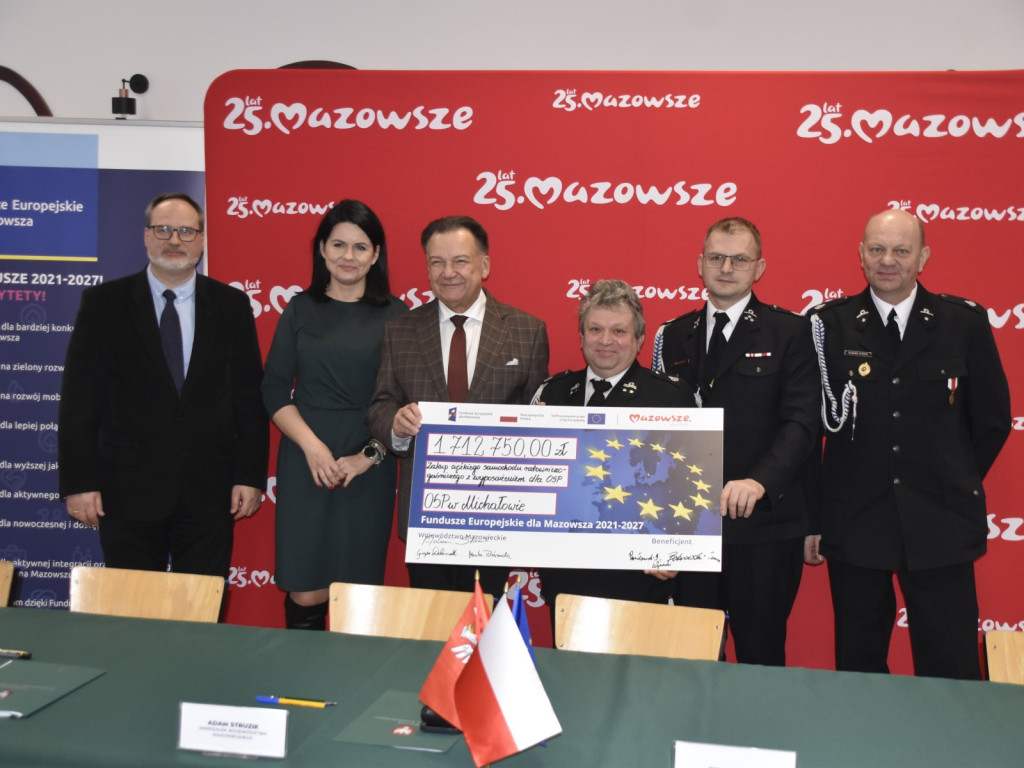 Mazowsze - 188 wozów pożarniczych ze wsparciem UE, też dla naszych strażaków
