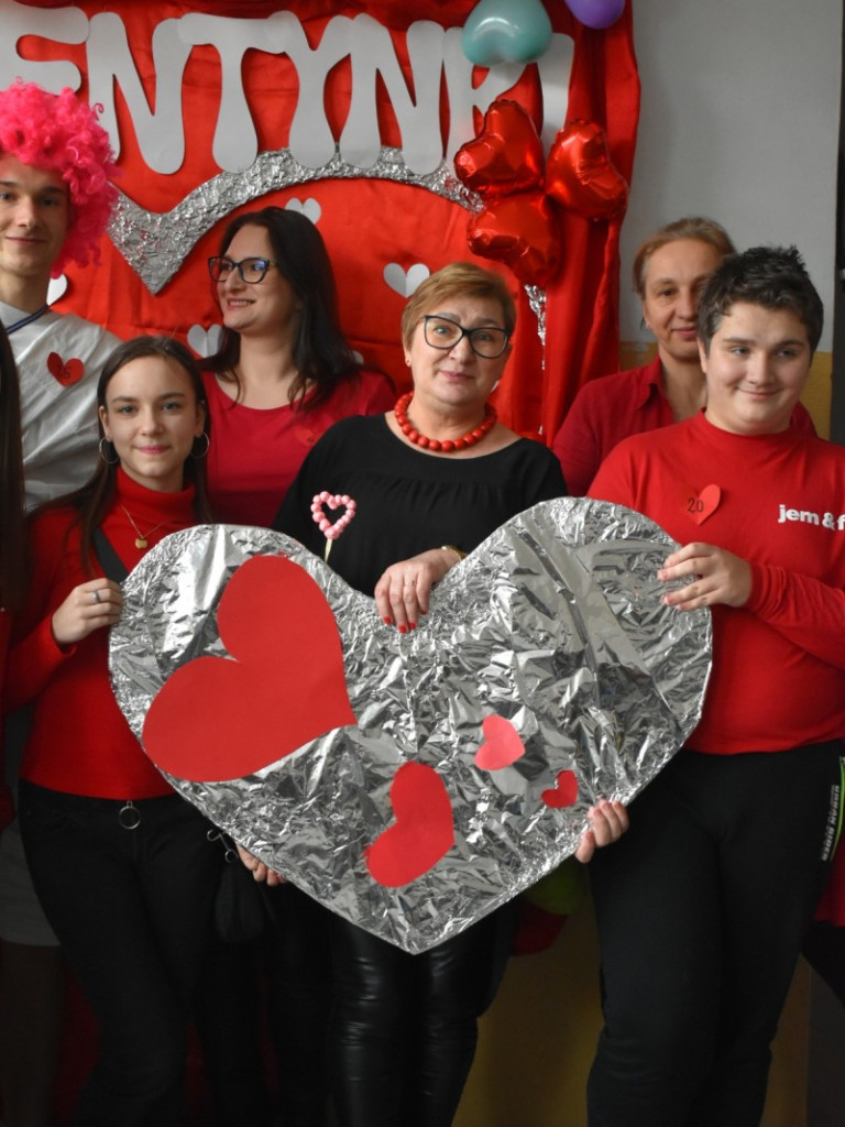 Walentynki i Ostatki w Zespole Szkół nr 2 w Żyrardowie