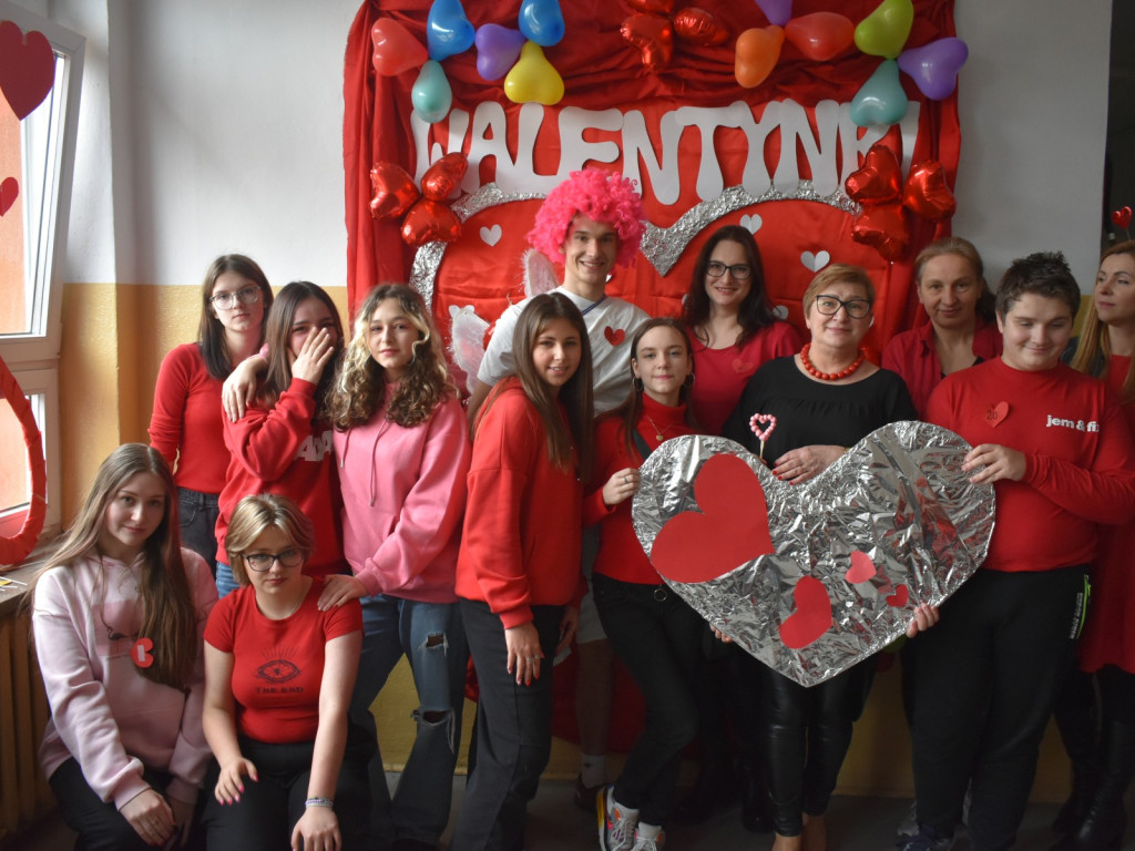 Walentynki i Ostatki w Zespole Szkół nr 2 w Żyrardowie