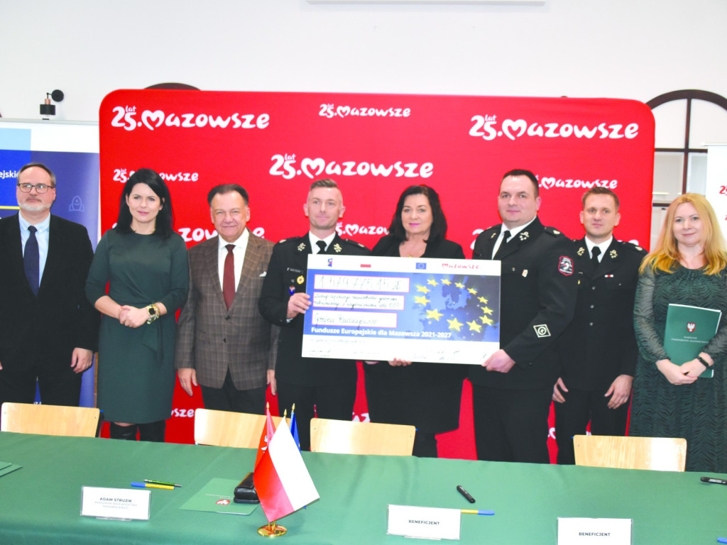 Mazowsze - 188 wozów pożarniczych ze wsparciem UE, też dla naszych strażaków