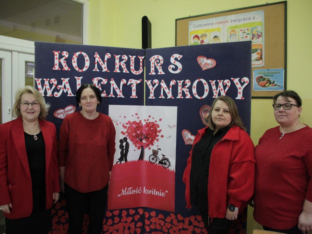 Walentynkowy konkurs literacki w Szkole Podstawowej nr 4 w Żyrardowie