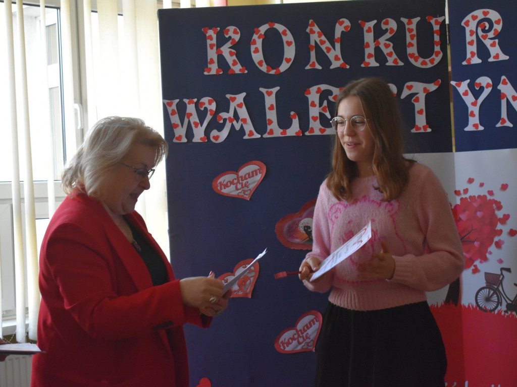 Walentynkowy konkurs literacki w Szkole Podstawowej nr 4 w Żyrardowie