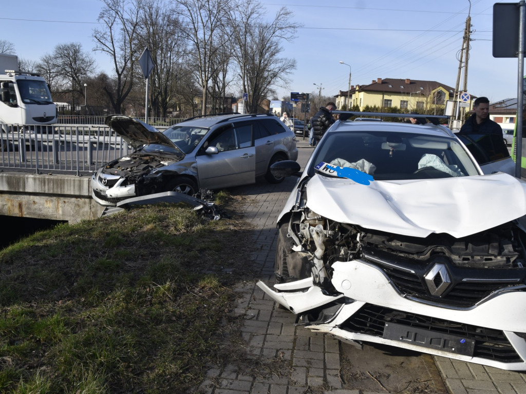 Niewiele brakowało, aby spadł do rzeki