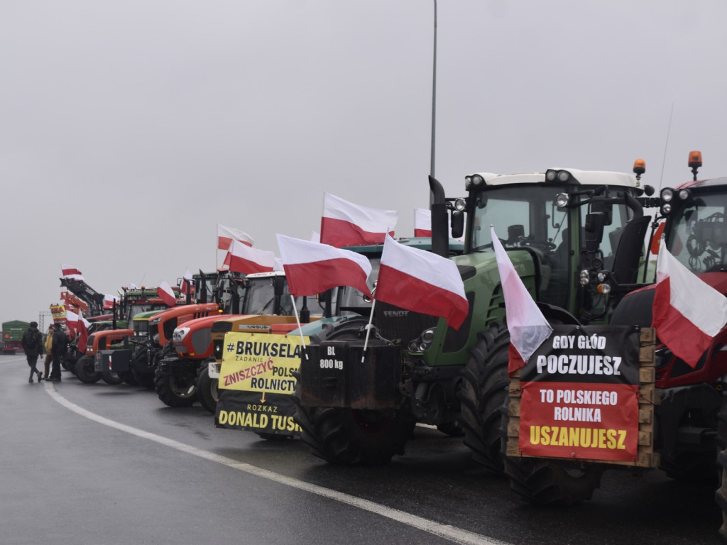 Rolnicy na dwa dni zablokowali ronda 