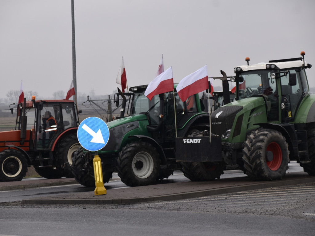 Rolnicy na dwa dni zablokowali ronda 