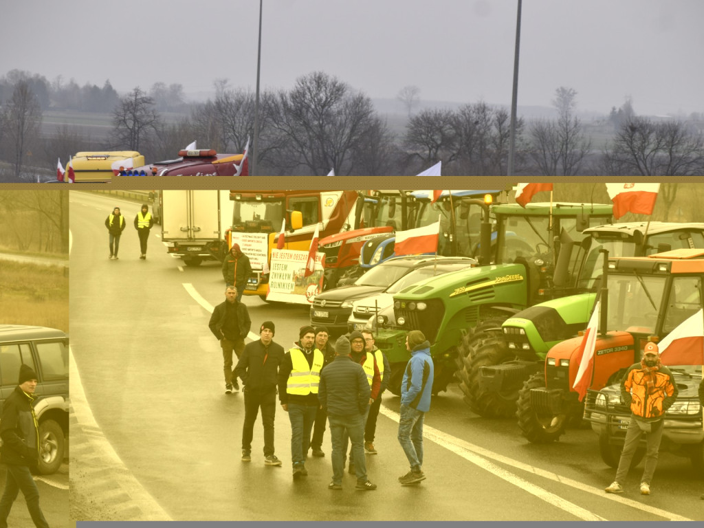 Rolnicy na dwa dni zablokowali ronda 